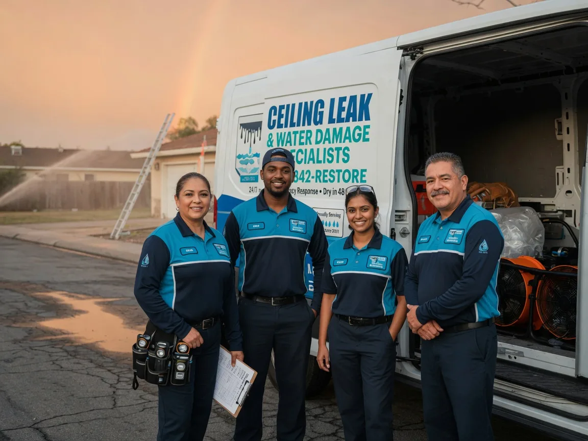 Ceiling Leak Cleanup company in Watton, MI