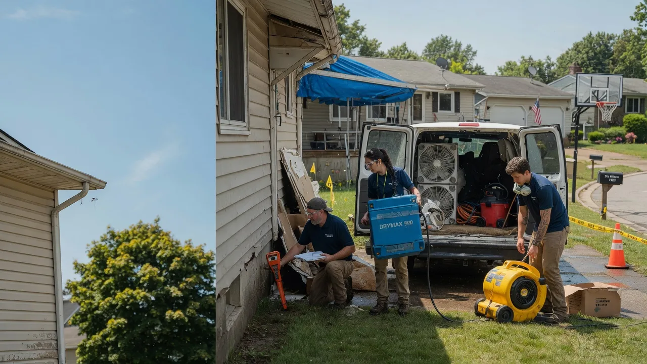 Ceiling Leak Cleanup in Watton, MI near me
